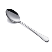 Vague Stainless Steel 16 Pieces Silver Cutlery Set Plain Design - Al Makaan Store