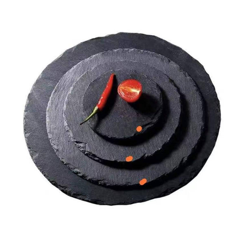 Vague Round Slate Board - Al Makaan Store