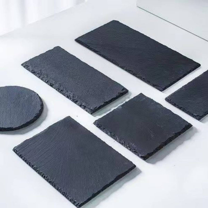 Vague Square Slate Board Coaster - Al Makaan Store