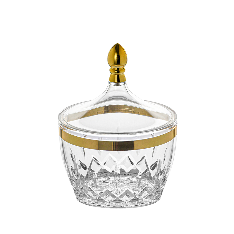 Acrylic 700 ml Storage Jar 13 x 16 cm - Al Makaan Store
