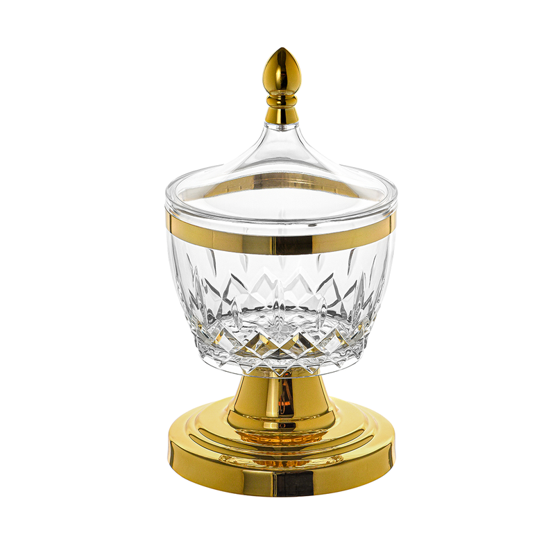 Acrylic 700 ml Standing Storage Jar 13 x 22 cm - Al Makaan Store