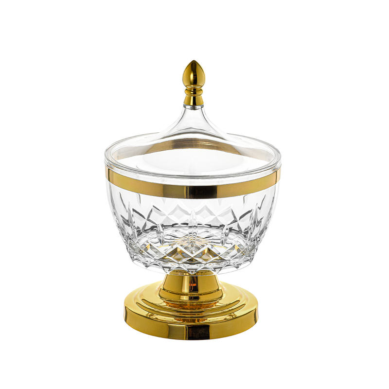 Acrylic 1200 ml Standing Storage Jar 17 x 23.5 cm - Al Makaan Store