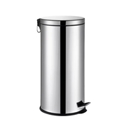 Vague Stainless Steel Pedal Bin 30 Liters - Al Makaan Store