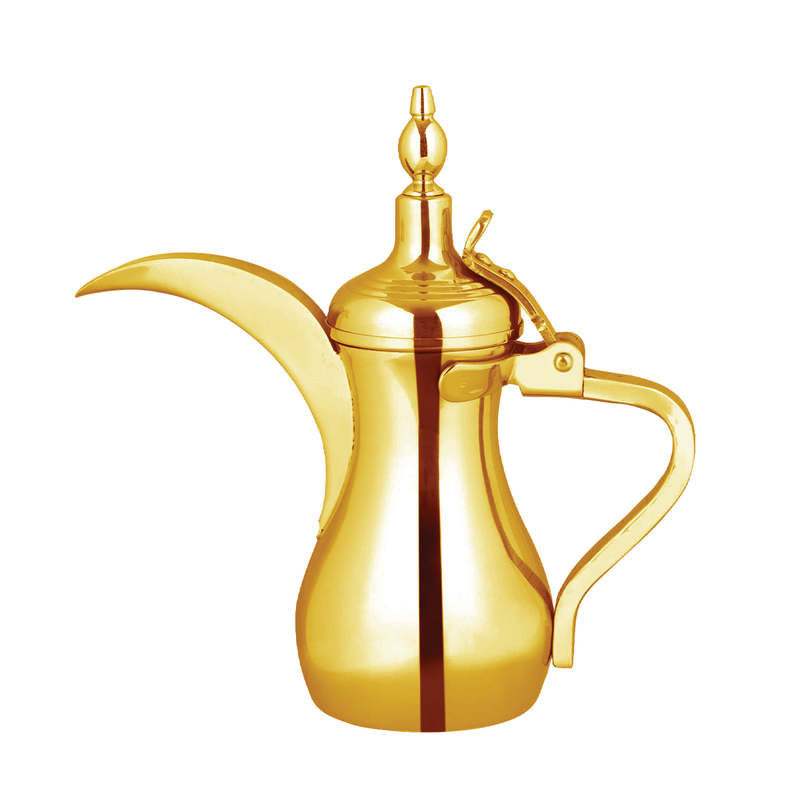 Vague Stainless Steel Coffee Dallah 26 oz - Al Makaan Store