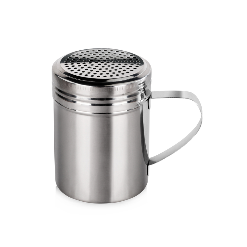 Vague Stainless Steel Dredger with Handle 295 ml - Al Makaan Store