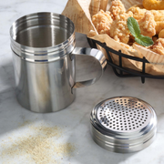 Vague Stainless Steel Dredger with Handle 295 ml - Al Makaan Store
