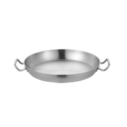 Jiwins Stainless Steel Induction Fry Pan with Double Handle- Al Makaan Store