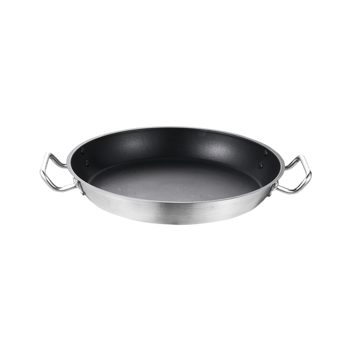 Jiwins Stainless Steel Induction Non Stick Fry Pan with Double Handle / T0.8mm- Al Makaan Store