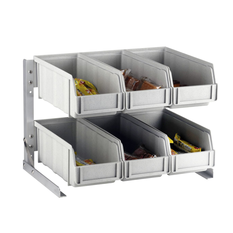 Jiwins PP Versa Organizer - 6 Boxes with Frame 43 x 30.8 x 27 cm - Al Makaan Store