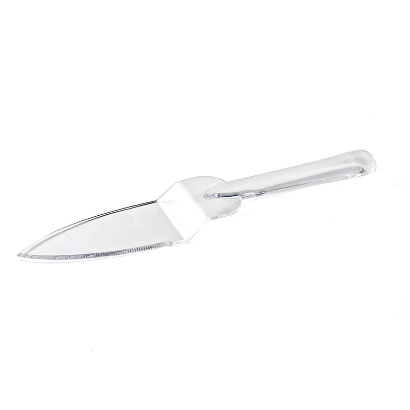 Transparent Acrylic Cake Knife 27 cm x 5.5 cm x 2 cm - Al Makaan Store