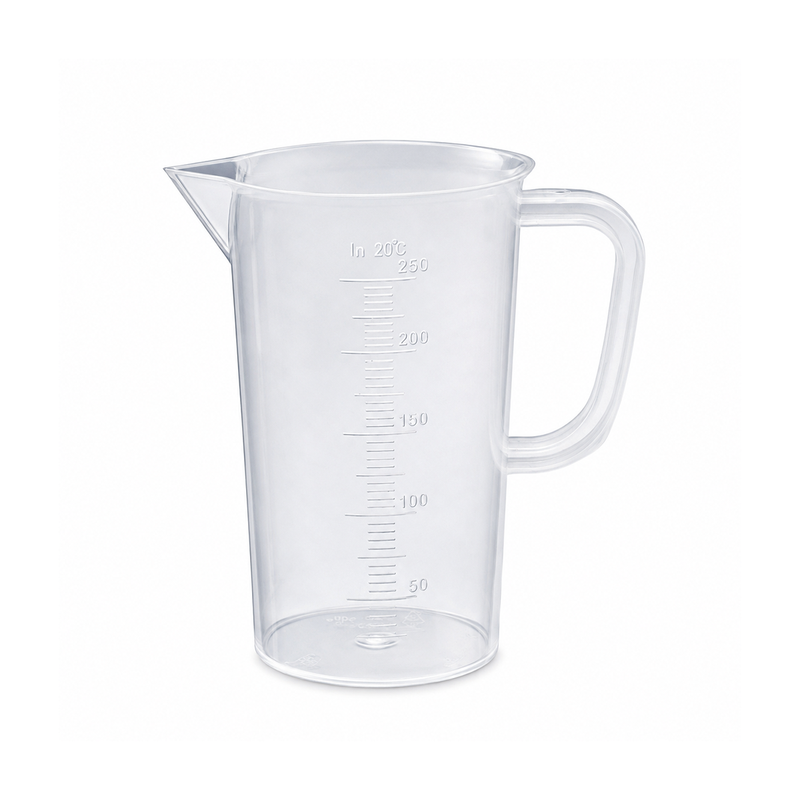 Transparent Plastic Measuring Jug