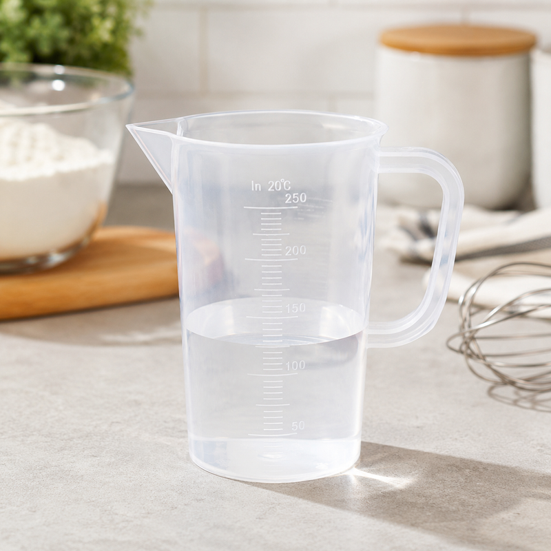 Transparent Plastic Measuring Jug