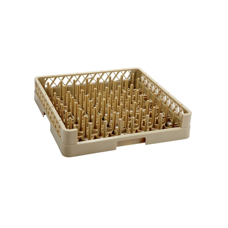 Jiwins Plastic 64-compartment Open Plate & Tray Rack Beige - Al Makaan Store