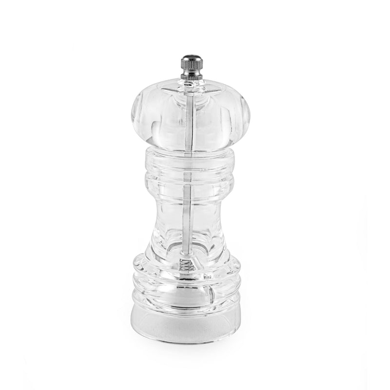 Transparent Pepper Mill 5.5 cm x 14 cm