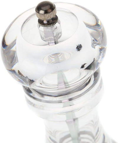 Transparent Pepper Mill 5.5 cm x 14 cm