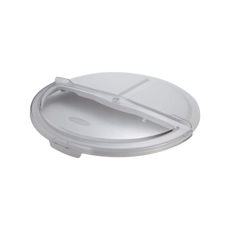 Jiwins White Plastic Lid Ingerdient Container - Al Makaan Store