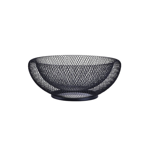 Black Double Layer Fruit Basket - Al Makaan Store