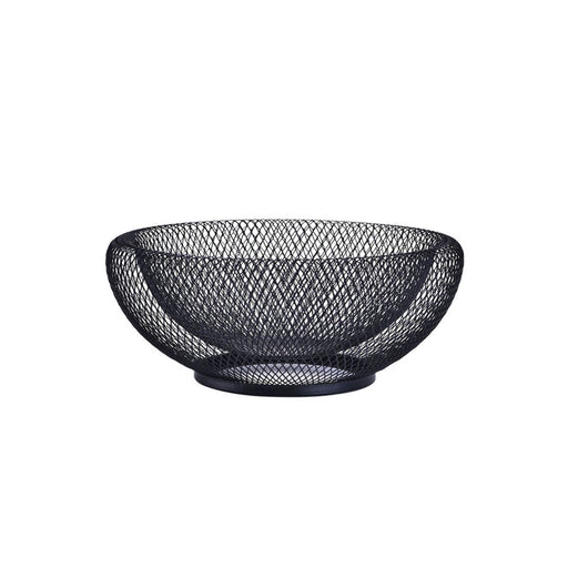 Black Double Layer Fruit Basket - Al Makaan Store