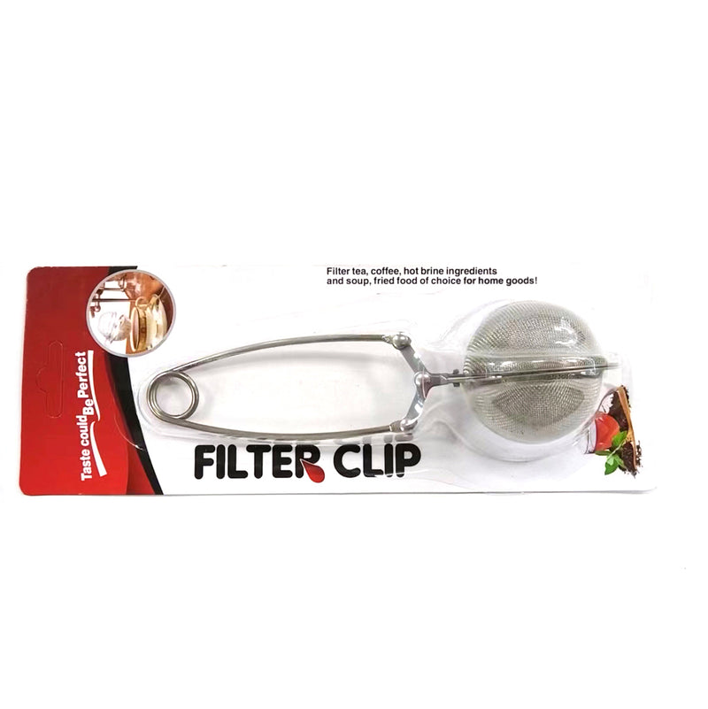 Stainless Steel Tea Strainer Filter Clip - Al Makaan Store