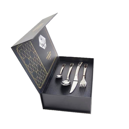 Stainless Steel Cutlery 24 Pieces Set - Al Makaan Store