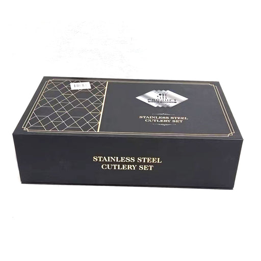 Stainless Steel Cutlery 24 Pieces Set - Al Makaan Store