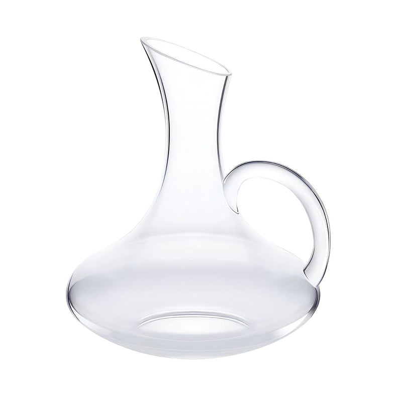 Transparent  Curved with handel Glass Decanter 1.8 Liter