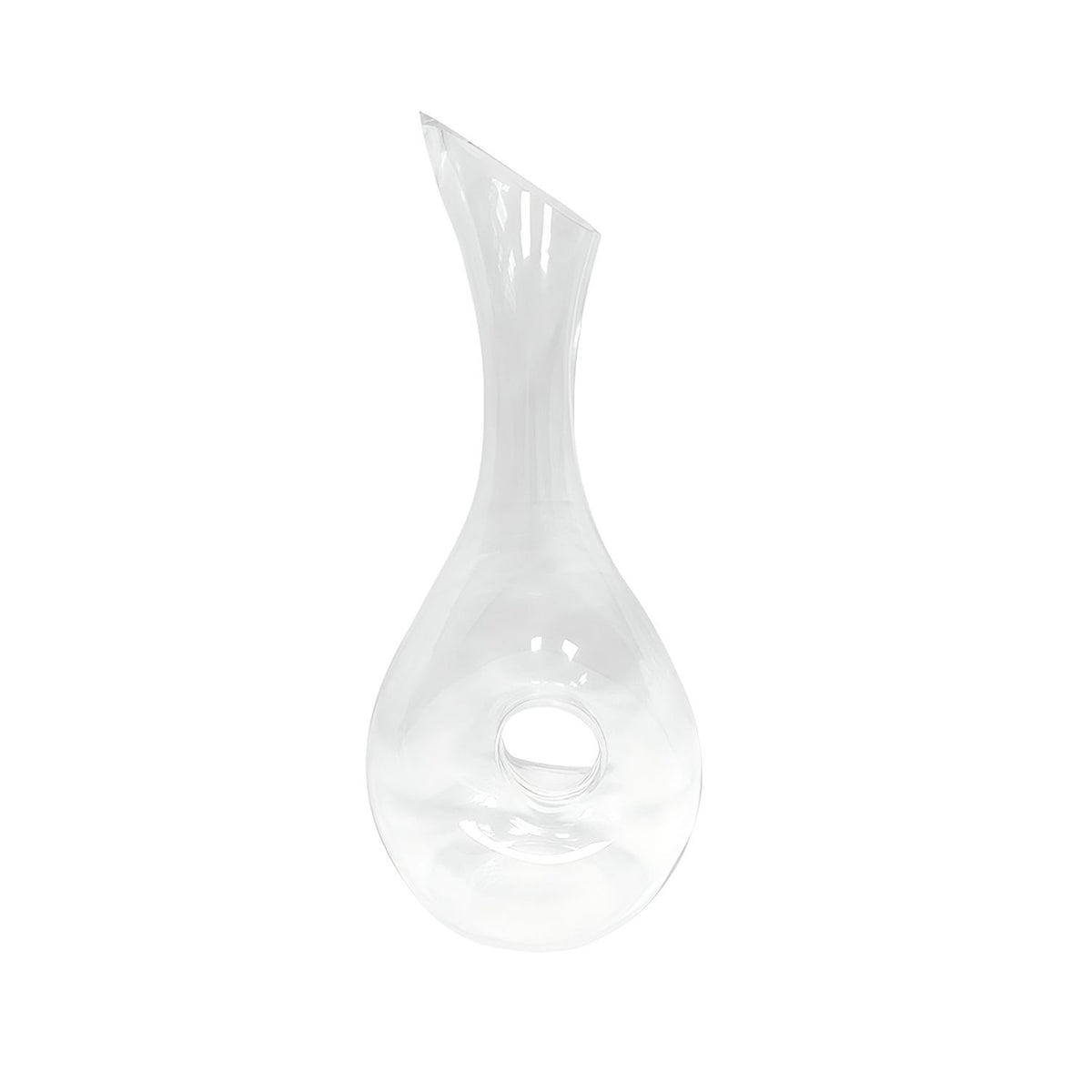 Transparent Loop Glass Decante 1 Liter — Al Makaan Store