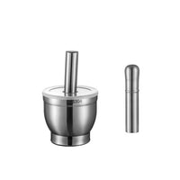 Stainless Steel Mortar and Pestle 10.5 x 9 cm - Al Makaan Store
