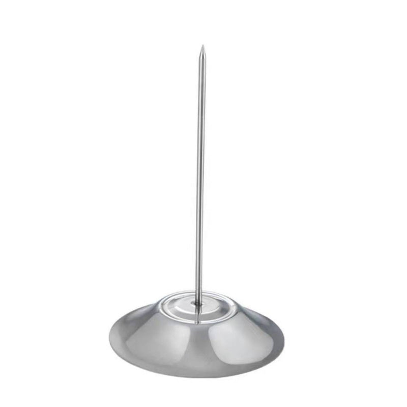 Stainless Steel Paper Memo Holder 7.5 cm x 14.3 cm - Al Makaan Store