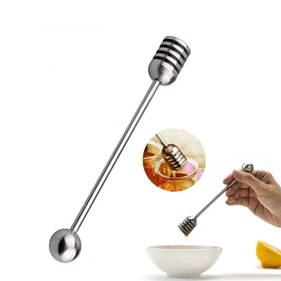 Vague Stainless Steel Honey Dipping Stick 15.8 cm