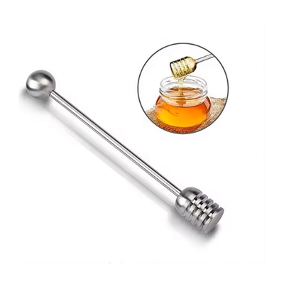 Vague Stainless Steel Honey Dipping Stick 15.8 cm