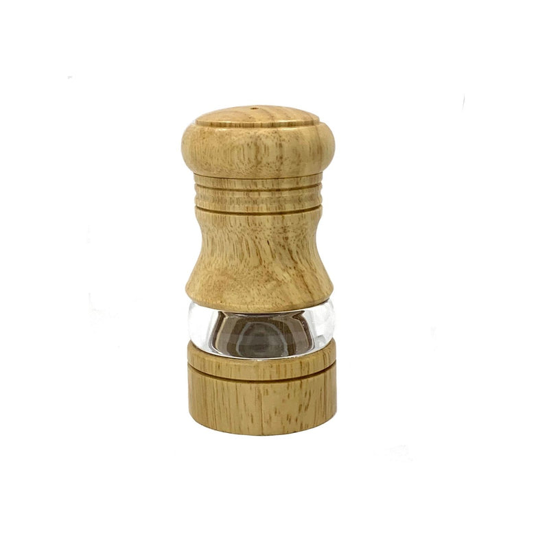 Wooden Salt and Pepper Shaker 4"