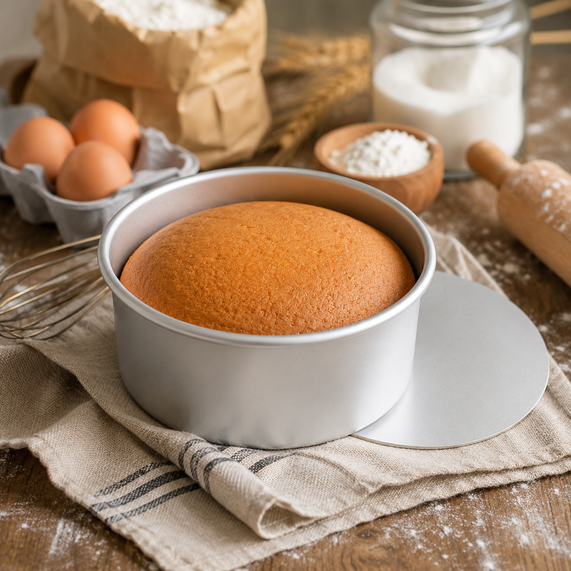 Aluminum Round Cake Mould 14  x 5 cm