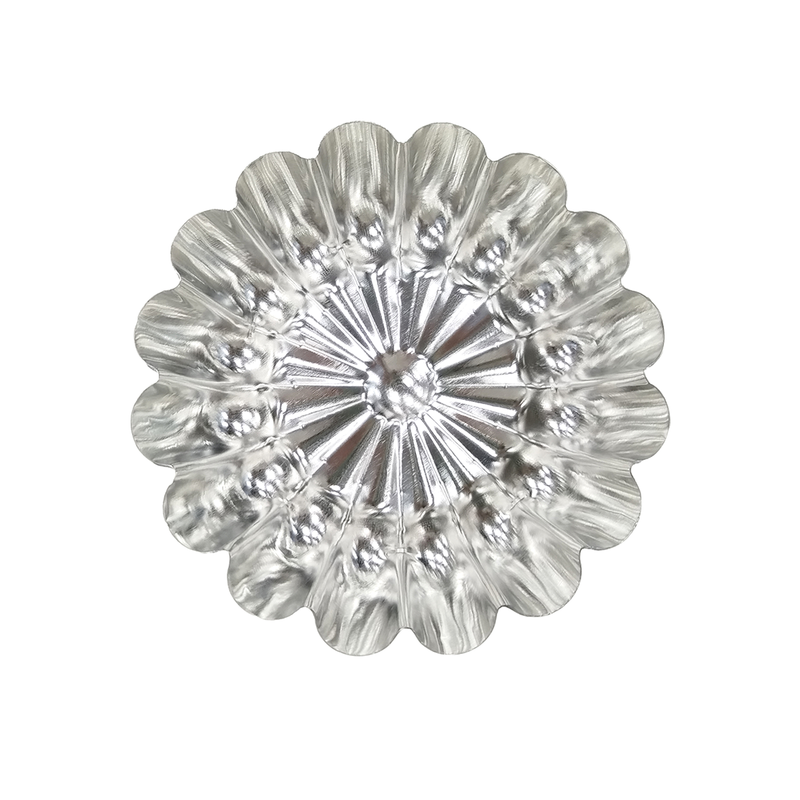 Vague 6 Pcs Tinplate Set - 10.5 x 2 cm - Al Makaan Store