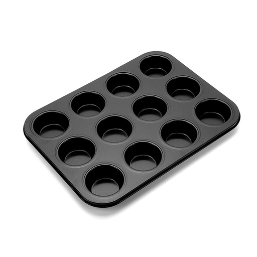 Vague 12 Cup Cake Mini Mold 35 x 26 x 3 cm - Al Makaan Store
