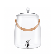 Vague Plastic Beverage Dispenser with Handle - Al Makaan Store