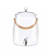 Vague Plastic Beverage Dispenser with Handle - Al Makaan Store