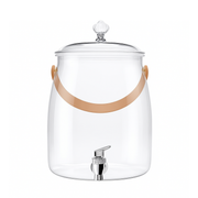 Vague Plastic Beverage Dispenser with Handle - Al Makaan Store