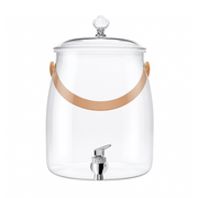 Vague Plastic Beverage Dispenser with Handle - Al Makaan Store