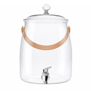 Vague Plastic Beverage Dispenser with Handle - Al Makaan Store