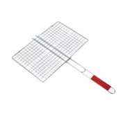 Vague Barbeque Grill with Wooden Handle 30 x 40 x 60 cm - Al Makaan Store