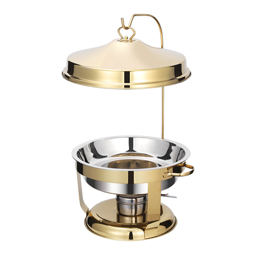 Vague Stainless Steel Chafing Dish with Hanging Cover 9 Liter - Al Makaan Store