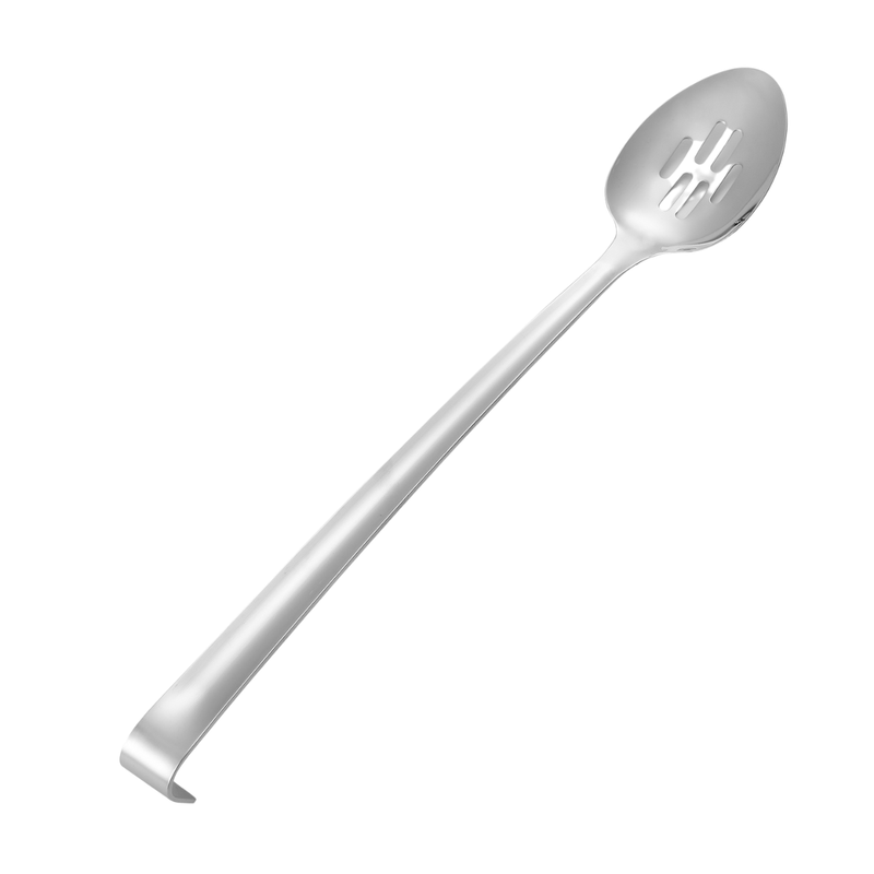Vague Stainless Steel Slotted Spoon 43.5 x 7 cm - Al Makaan Store