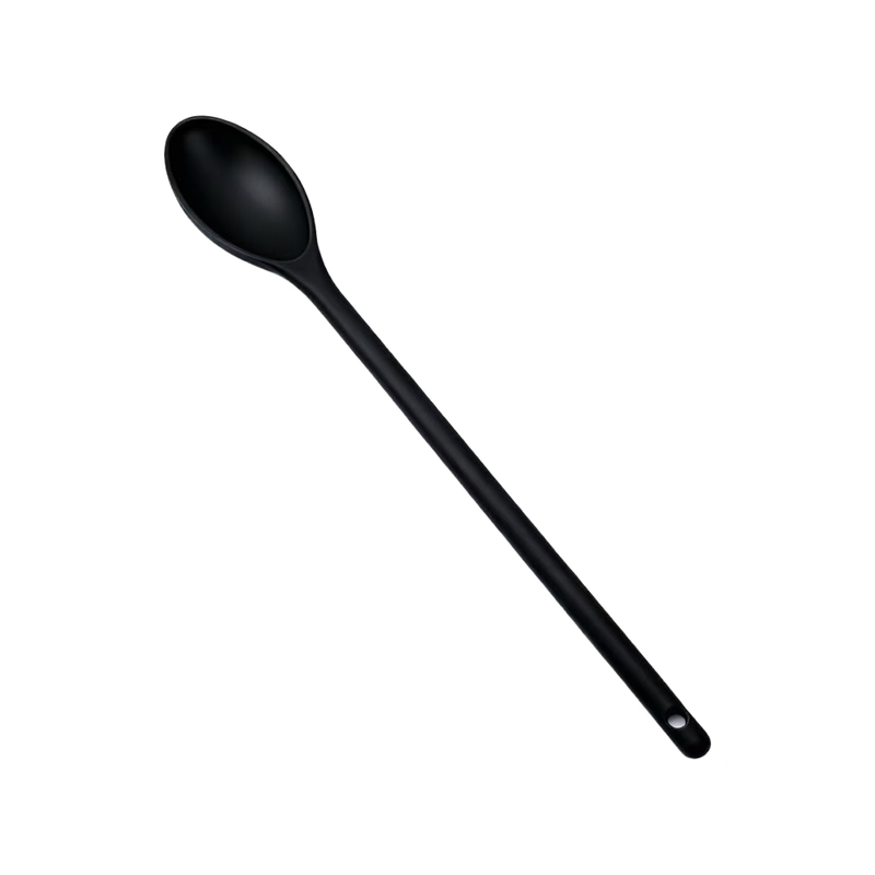 Vague Black Silicone Mixing Spoon 41 x 5.7 cm- Al Makaan Store
