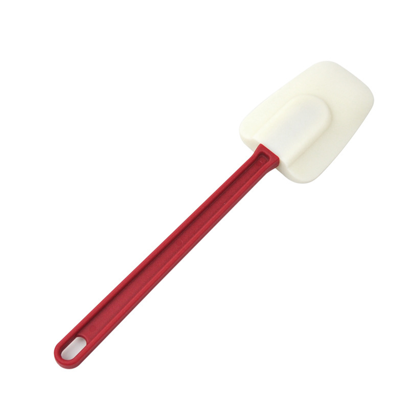 Vague High Heat Silicone Spatula Spoon Shape with Hook- Al Makaan Store