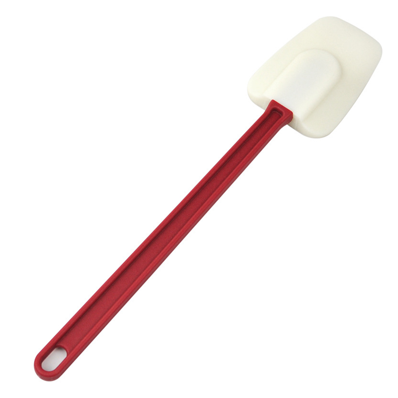 Vague High Heat Silicone Spatula Spoon Shape with Hook- Al Makaan Store