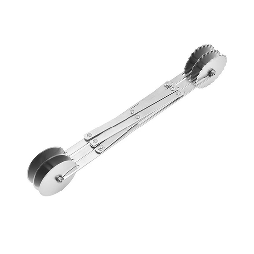 Vage Stainless Steel Pizza Cutter with 6 Wheels 31 x 3.4 cm- Al Makaan Store
