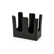 Vague Plastic Two-Compartment Cup Holder 20 x 22 x 12 cm - Al Makaan Store