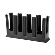 Vague Plastic Four-Compartment Rectangular Cup Holder 25 x 47.5 x 12 cm - Al Makaan Store