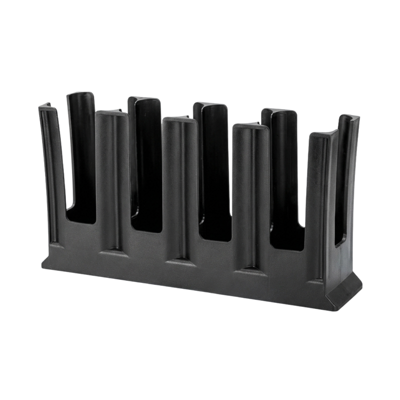 Vague Plastic Four-Compartment Rectangular Cup Holder 25 x 47.5 x 12 cm - Al Makaan Store